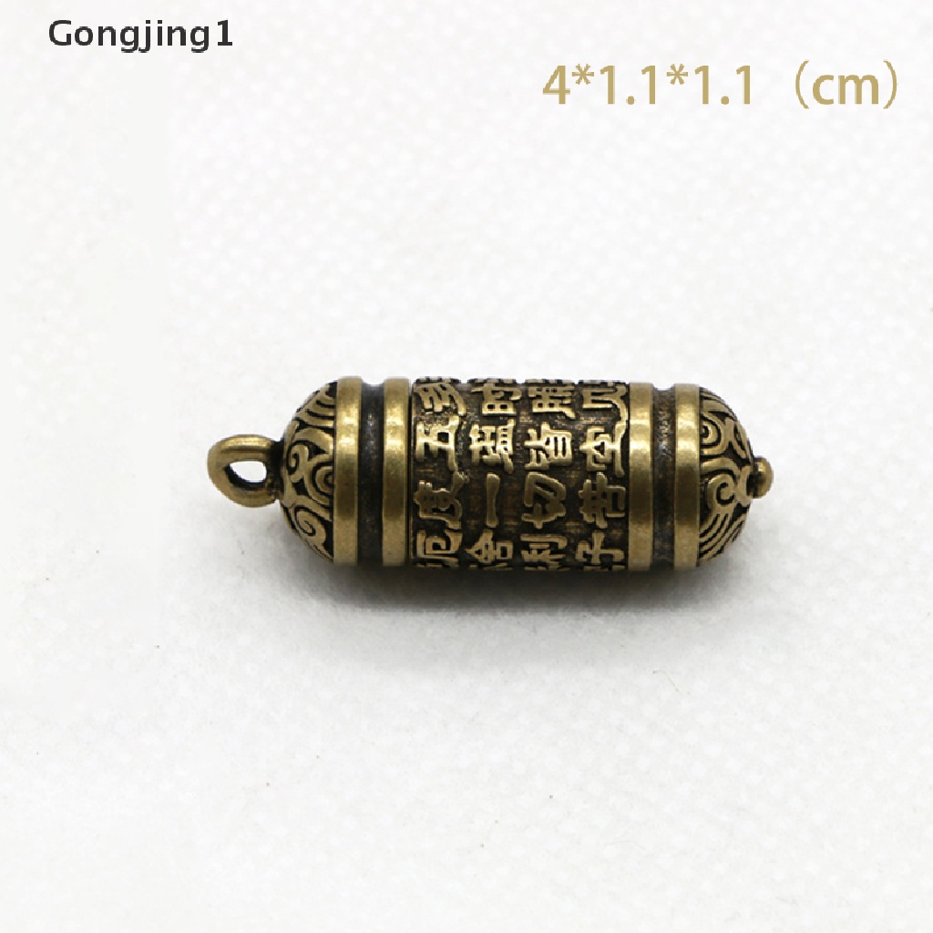 Gongjing1 Gantungan Kunci Mobilliontin Botol Sutra Tibet Buddhism Cina