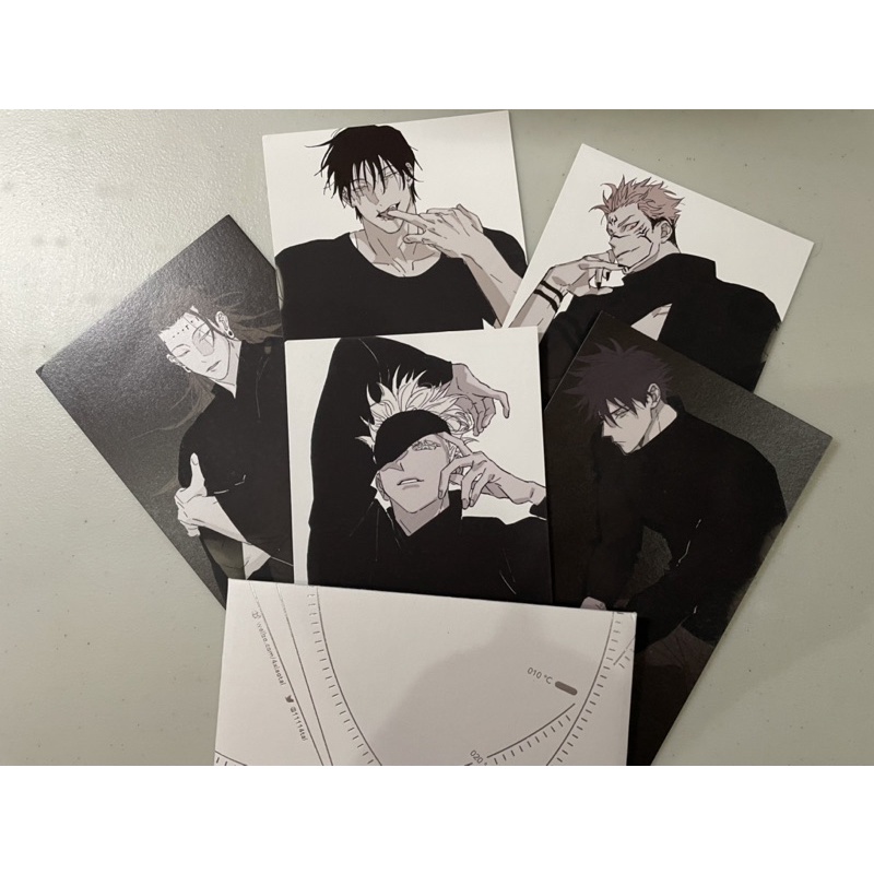 Magic Thermal Postcard Jujutsu Kaisen JJK by 1114tai, zhenjiushushi