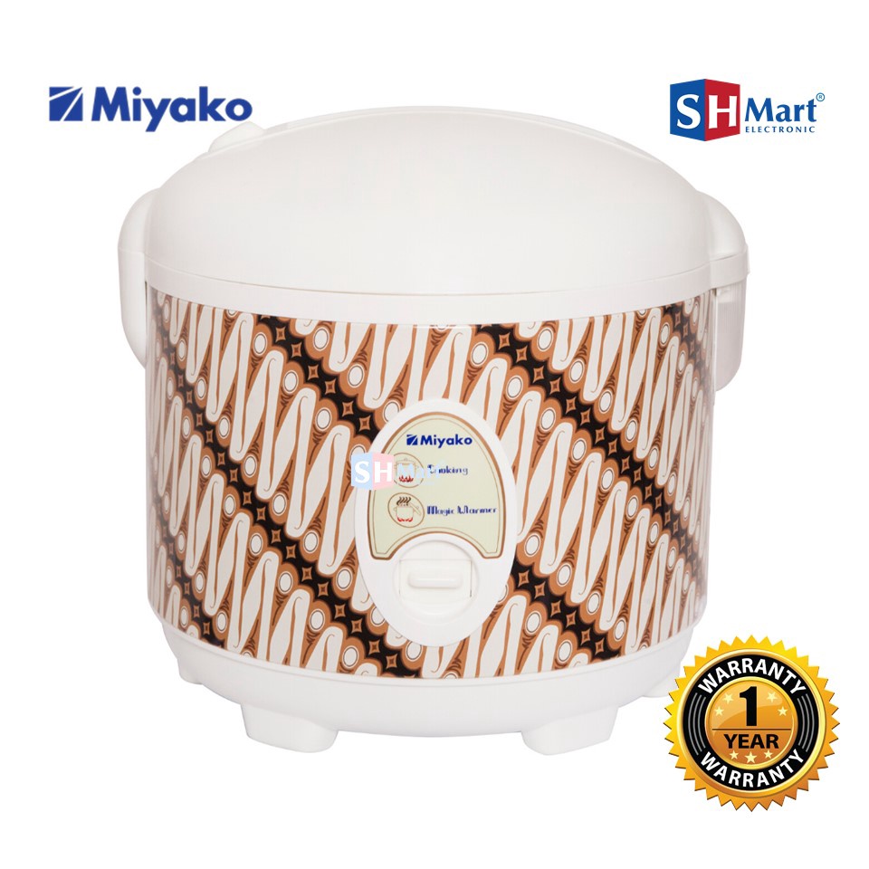 MIYAKO RICE COOKER PENANAK NASI 3 in 1 MCM 508 BATIK PRG (MEDAN)