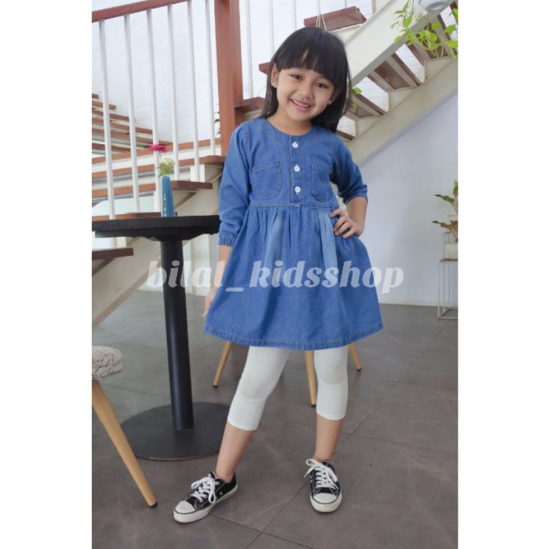 DRESS JEANS ANAK / DRESS ANAK