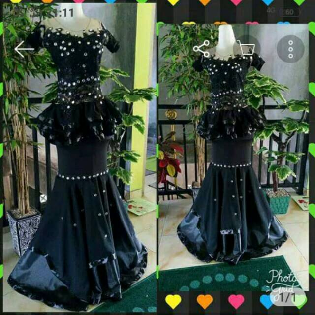 Gaun penyanyi baju penyanyi gaun pesta dress party