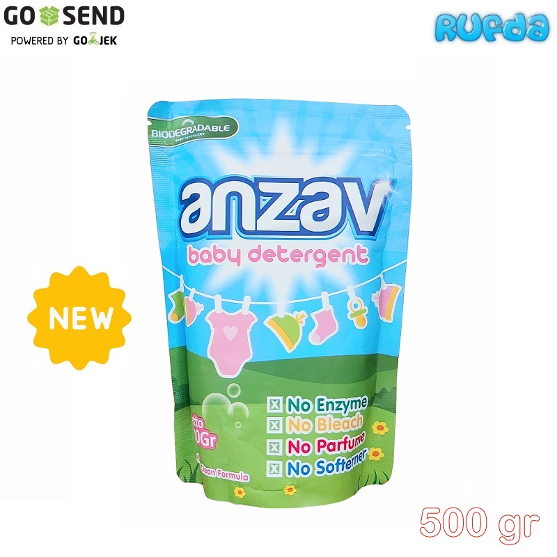 Anzav Soft Baby Detergent, Deterjen Cloth Diaper Dll