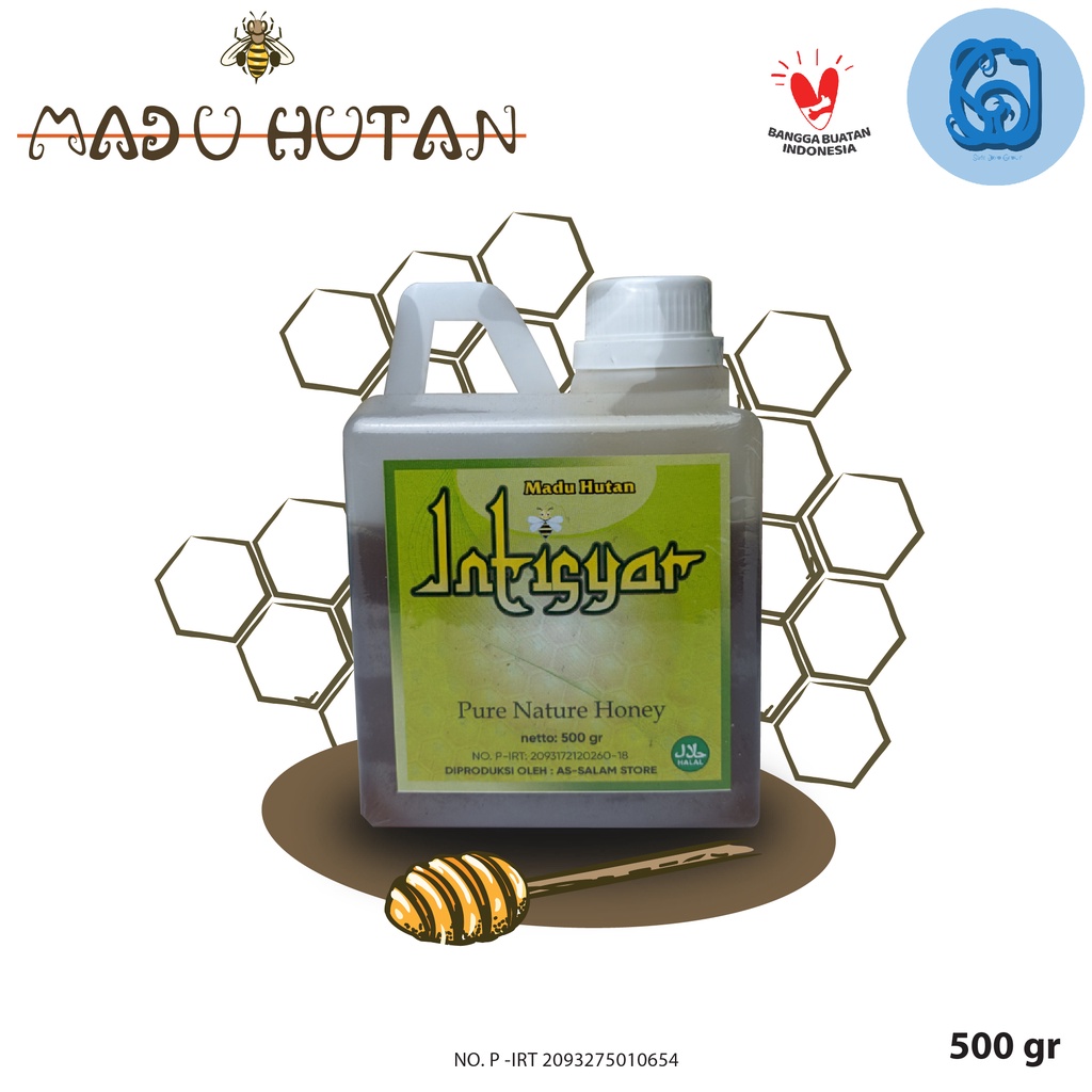 

Madu Hutan - Madu Murni - 500gr - Lebah Ternak Obat Herba l- Menghaluskan kulit wajah - Membantu menstabilkan kolestrol, tekanan darah tinggi/rendah, dan anemia. mengatasi sakit kepala, batuk flu, sariawan, bibir pecah-pecah,susah buang air besar, maag.