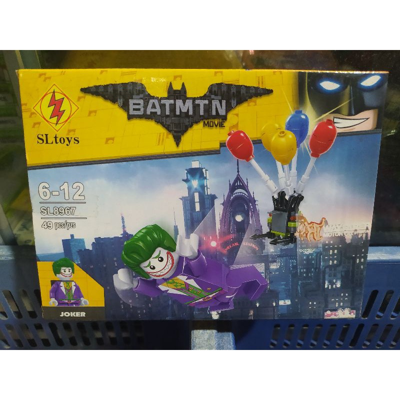 Mainan Action Figure Batman : Joker Balon Mini