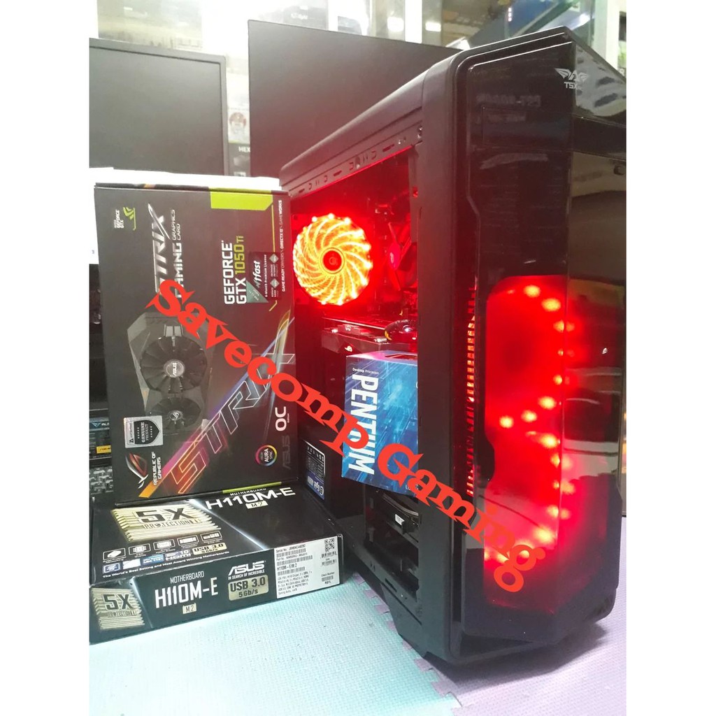 PC GAMING ASUS ROG STRIX G4560 1050ti 4GB