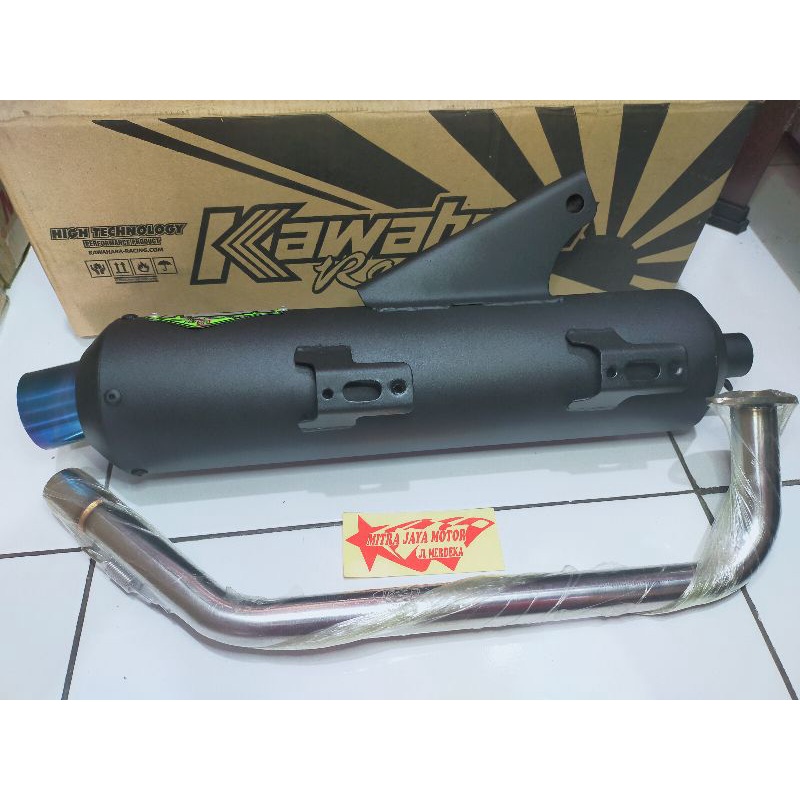 Knalpot Kawahara K2R Vario 125 dan Vario 150 knalpot standar racing Vario 125/150  k2r kawahara
