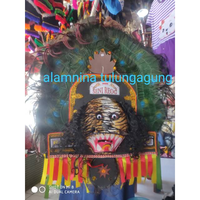 Topeng reog  ponorogo harimau bujang ganong