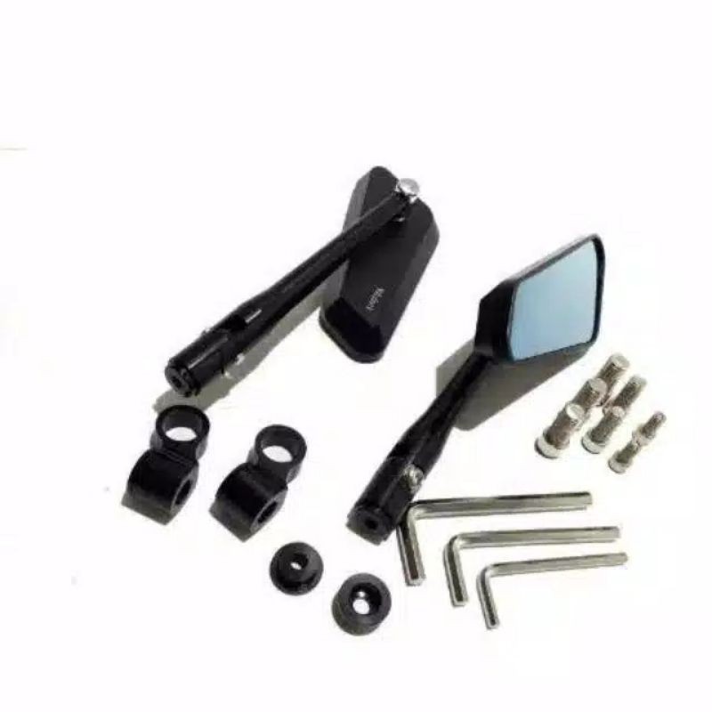 Spion Circuit Akai Racing Full Cnc Kualitas Original Kaca Putih Dan Biru Universal Semua Motor