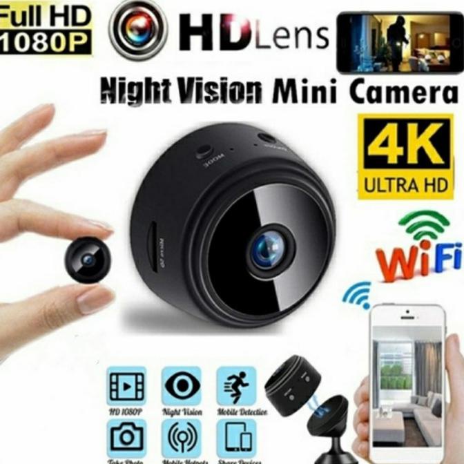 PROMO IP Camera Mini Spy Kamera Pengintai A9 Magnetik 5MP HD 1080P SPY CAMERA