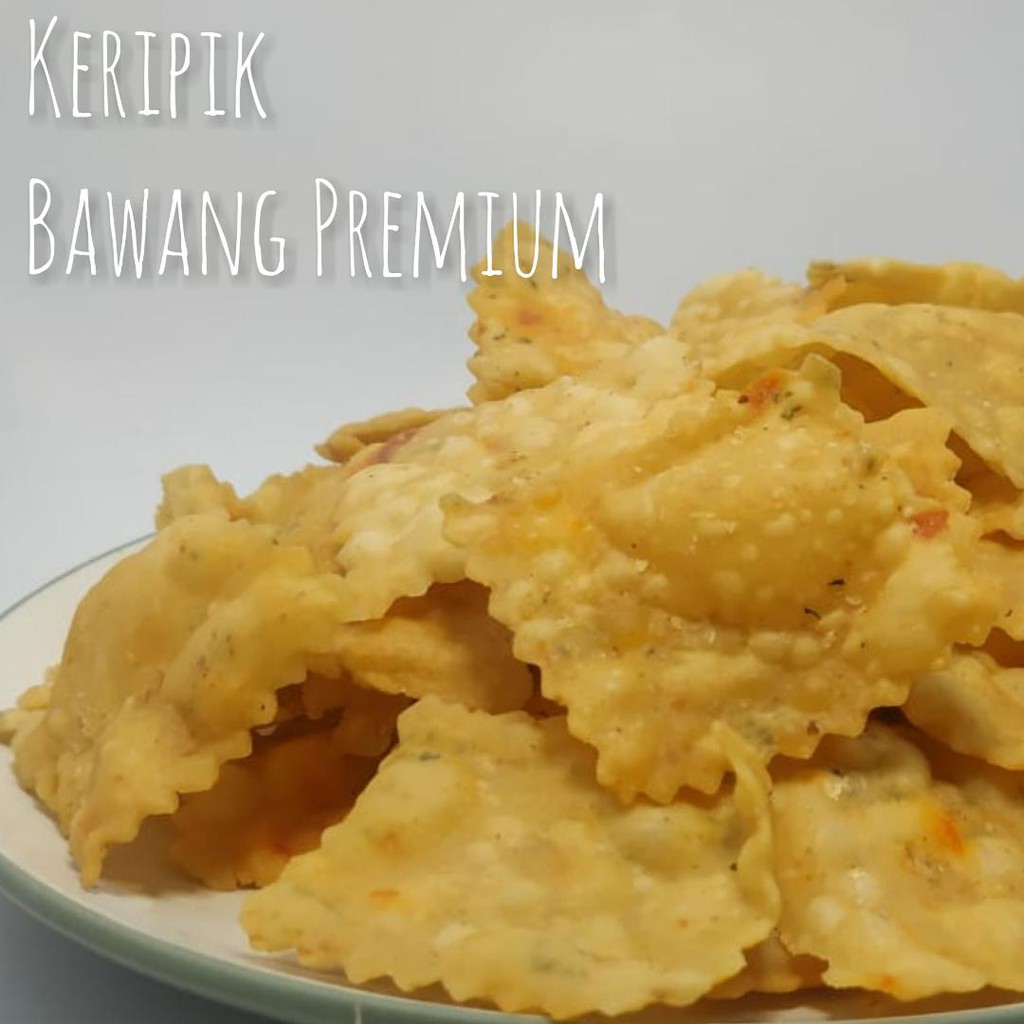 

Keripik Bawang Premium 1 Kg Cemilan Rumahan Berkualitas Enak dan Gurih Snack Kemasan Kiloan Murah