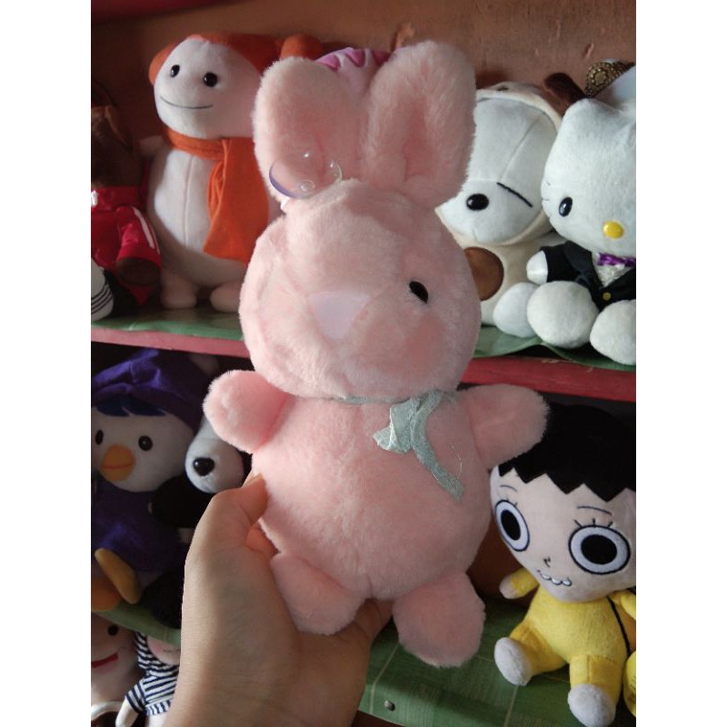 (boneka pl) kelinci pink lembut