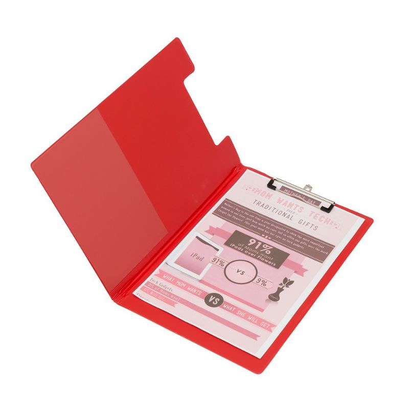 

Papan Jalan / Papan Ujian With Cover A4 Merah 4240 09
