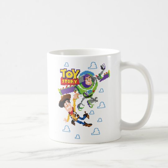 Mug Toy Story 8Bit Woody and Buzz Lightyear