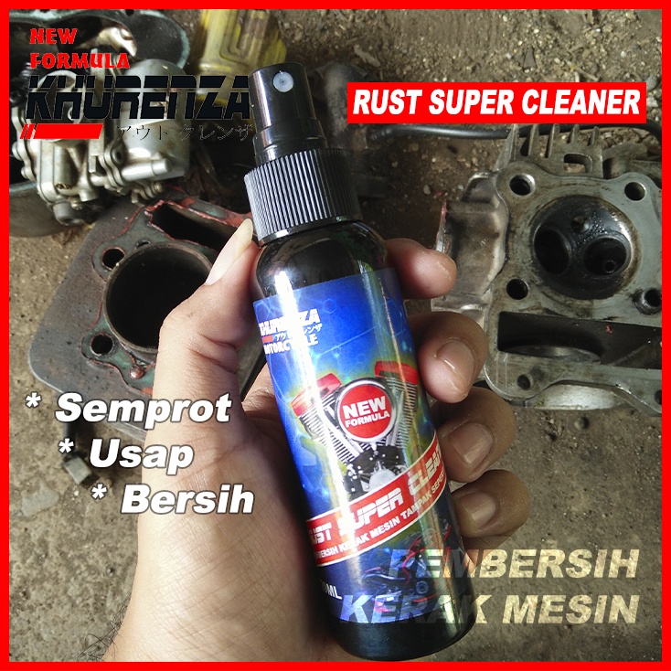 COD Pembersih kerak mesin motor mobil ampuh 100% Khurenza Clean texs