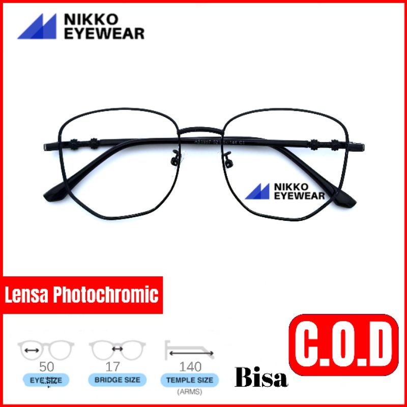 Frame Kacamata 1997 Gratis Lensa Photocromic