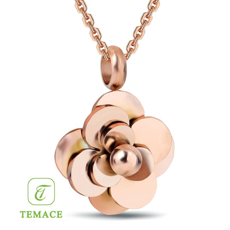 Korea bersih kalung titanium baja merah perempuan colorfast hypoallergenic rantai klavikula 2019 bar