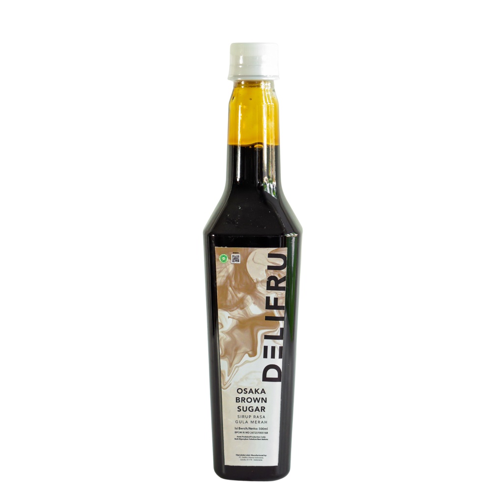 

500mL Delifru Osaka Brown Sugar Syrup - Sirup Delifru Rasa Gula Merah Jepang