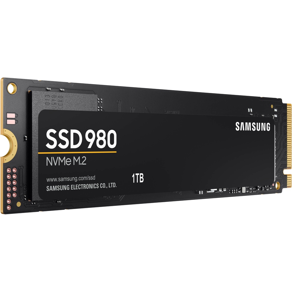 Samsung SSD 980 1TB NVMe M.2 PCIe 3.0 - Samsung 980 1TB M.2 NVMe