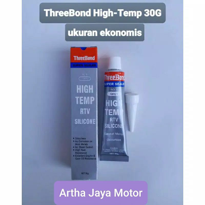 

ThreeBond High Temp 30g Asli Ori Three Bond | Lem Ekonomis Murah Liquid Gasket Packing Paking Pak