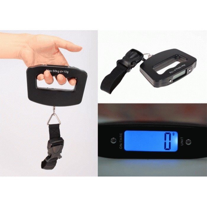 Original Timbangan Portable Digital LCD (up to 50 kg), Simple &amp; Easy!