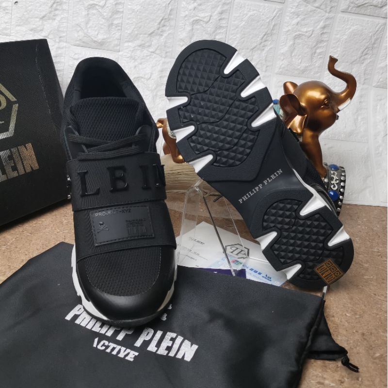 cod sepatu pria sneaker run away philipp plein mirror kets shoes type lv A-5868 pp