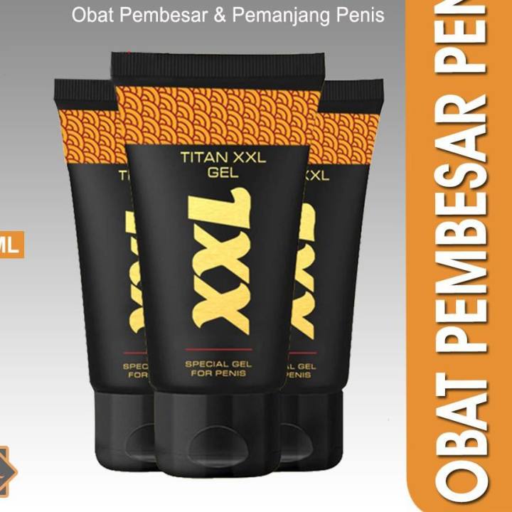 TITAN XXL | Penambah Suplemen Stamina Pria Obat Herbal Asli ORIGINAL Pembesar MR-P Permanen Pria