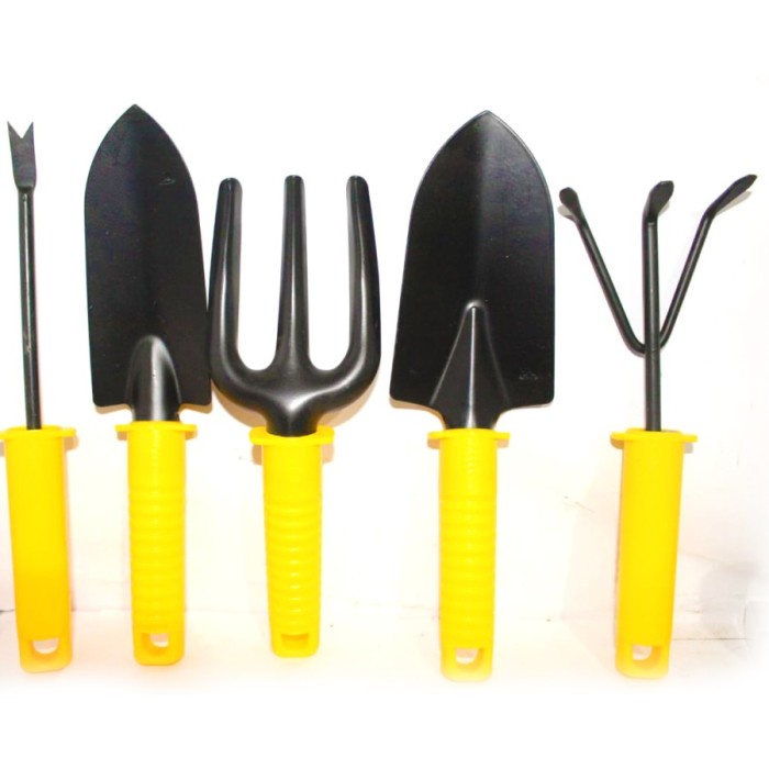JASON ALAT KEBUN MINI SEKOP GARPU GARUKAN 5PCS GARDENING TOOLS 355-011