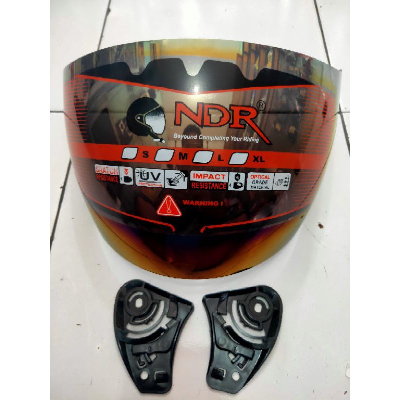 KACA hlem VISOR HLEM KYT DJ maru