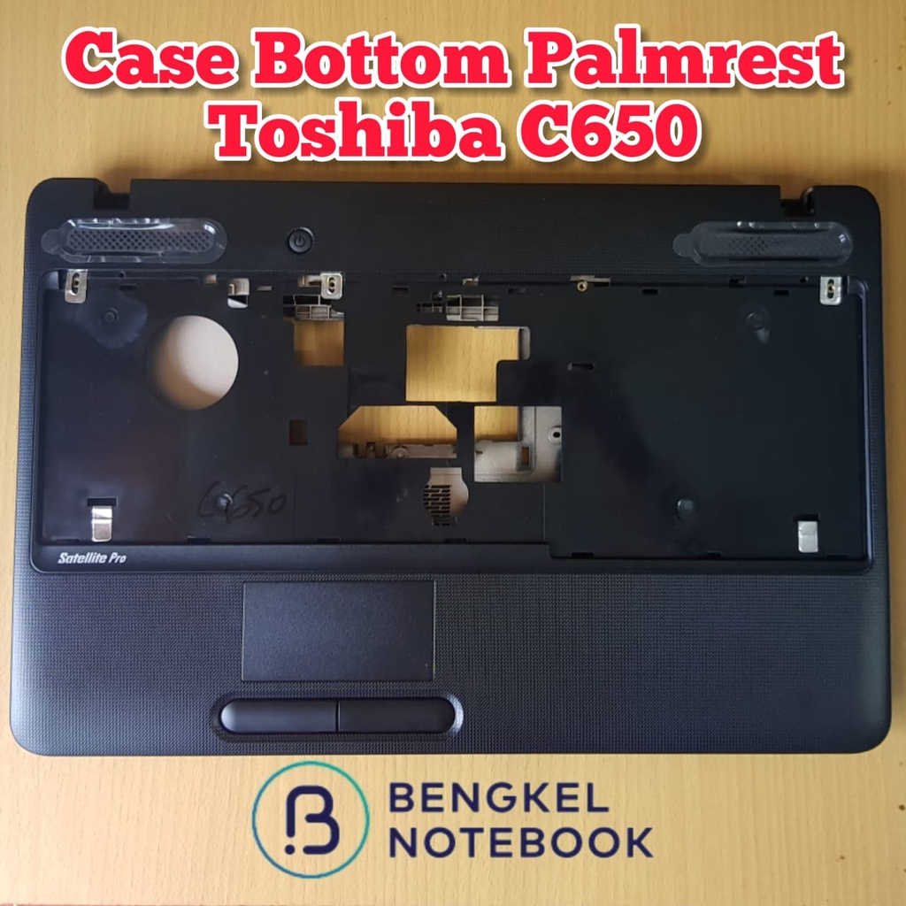 Case Cover Casing Bottom Palmrest Toshiba Satellite C650 C655