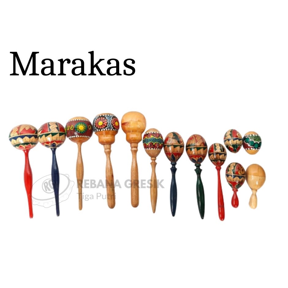 Alat Musik Marakas / Maracas/ Alat Musik Anak Marakas/