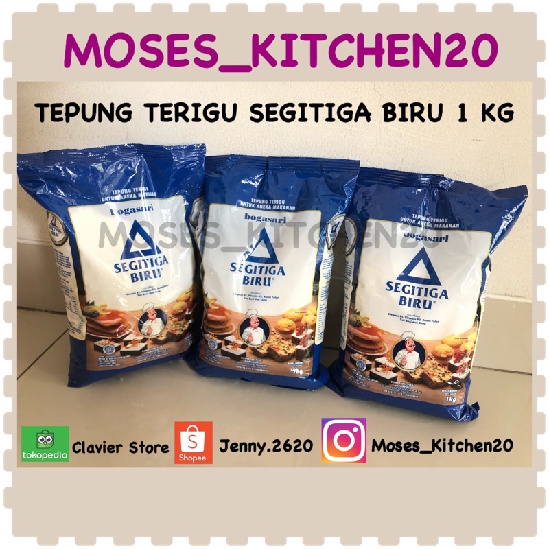 

TEPUNG TERIGU SEGITIGA BIRU 1 KG PROMO/TEPUNG TERIGU SEGITIGABIRU SERBAGUNA/TEPUNG TERIGU SERBAGUNA