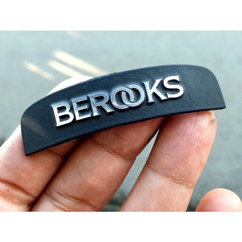 Saddle badge BEROOKS not BROOKS - Emblem Sadel BEROOKS bukan BROOKS untuk sadel LUCE