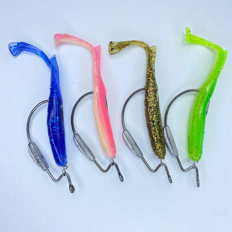 Softlure Ekor Panjang Softworm Umpan Casting Toman Haruan Gabus