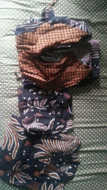 Batik Couple Keluarga Sania Ruffle Ori Ndoro Jowi Dnt