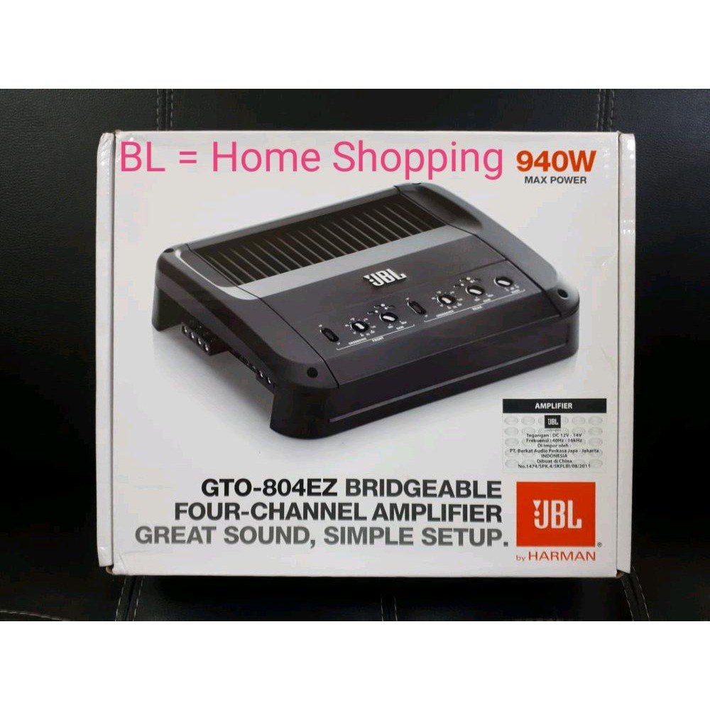 Diskon Power 4 Channel JBL GTO 804  EZ Murah