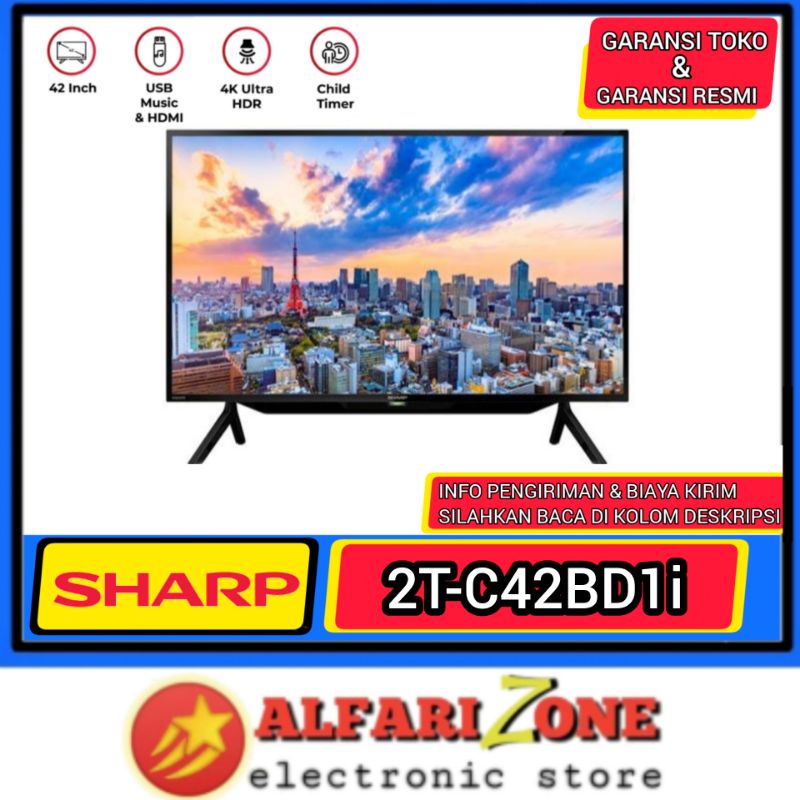 TV Sharp 42 inch 2TC42BD1i TV Digital sharp 42 " 2T-C42BD1i C42BD1i