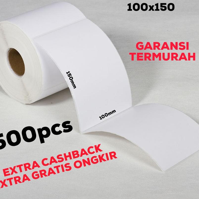 

⚡️Original⚡️ NG Sticker Kertas Thermal / Thermal Label 100 x 150 mm A6 500 pcs gas !!