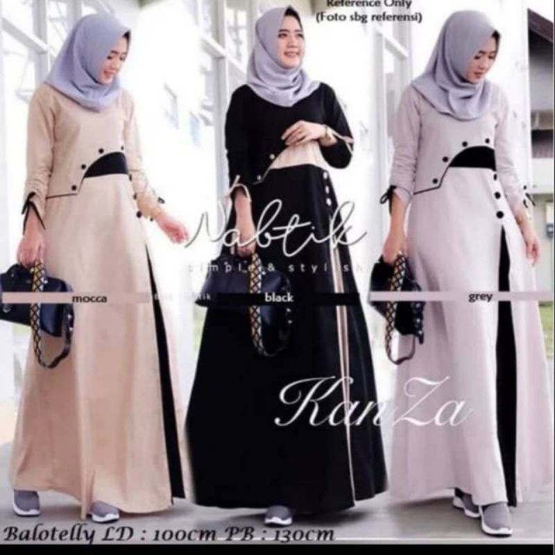 kanza gamis /maxy