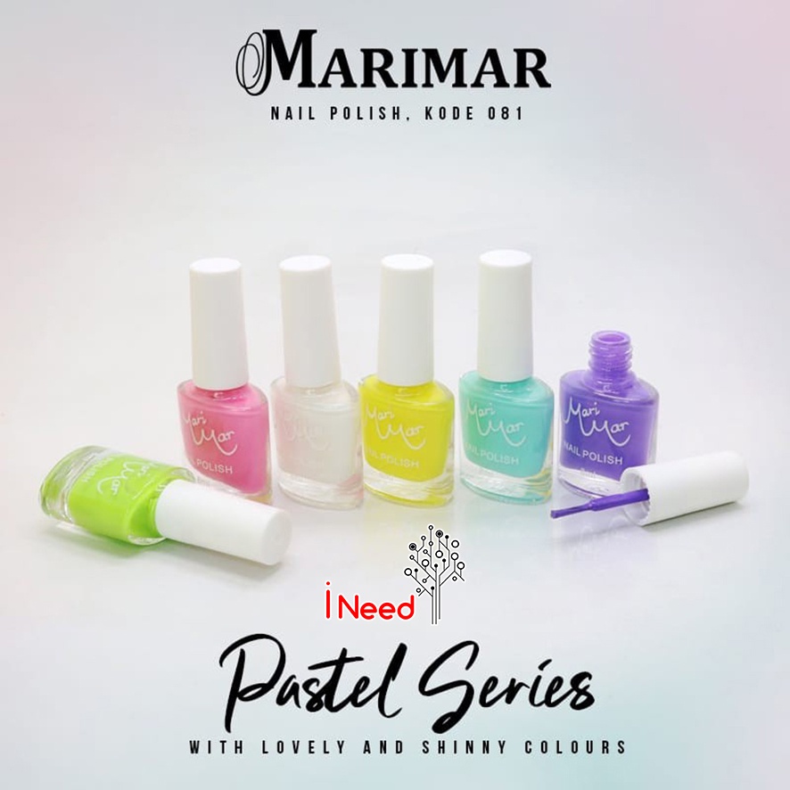 (INEED) MARIMAR Nail Polish Pastel Series 8ml - Cat Kuku - Kutek