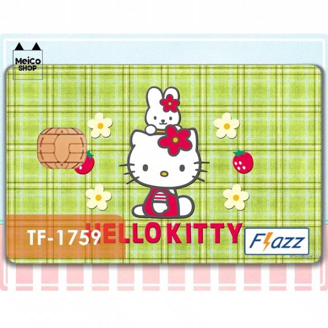 

[TF-1759] Sticker Flazz BCA Meico - Hello Kitty