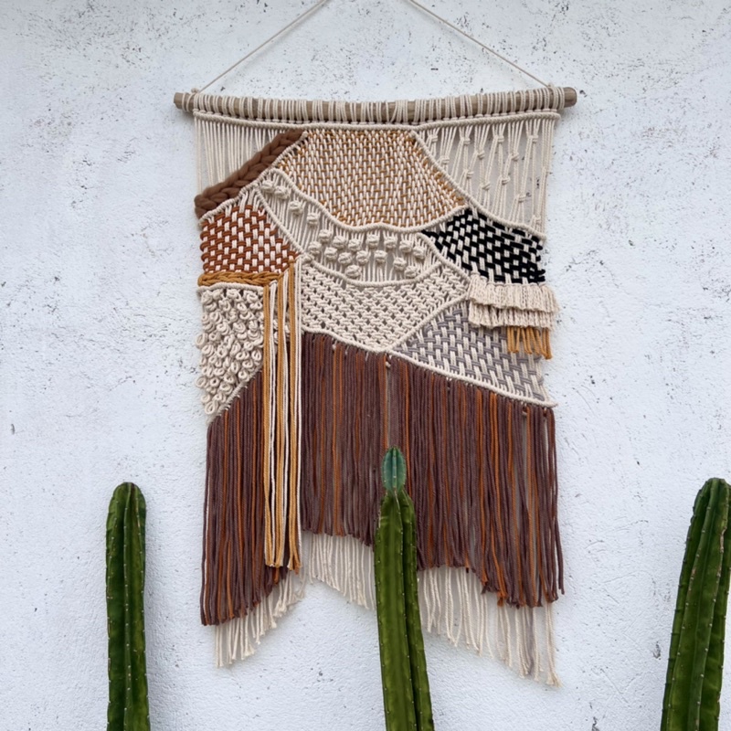 macrame weaving 70x95cm