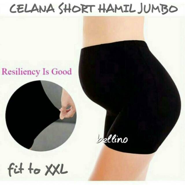  Celana  Pendek Jumbo Hamil  N2089 N1370 Dalaman Short Ibu  