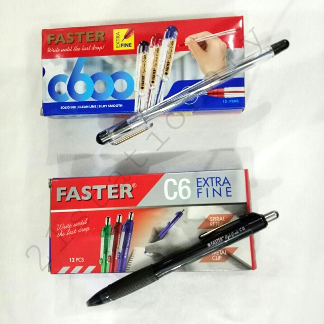 

Pulpen Faster C6 dan C600