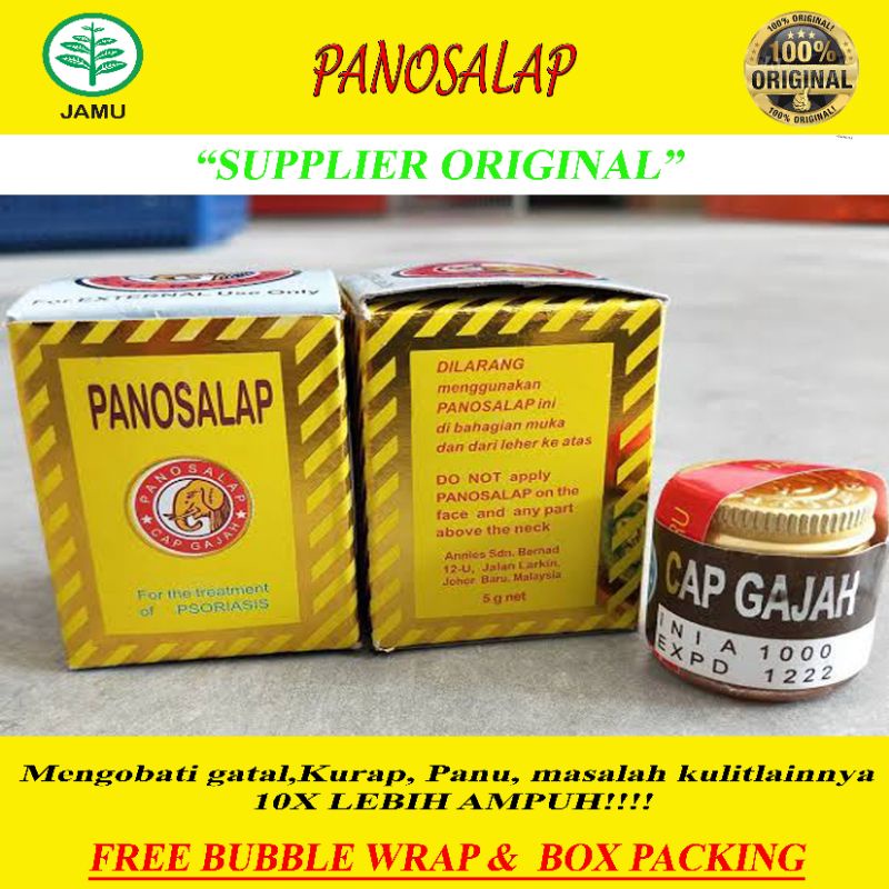 (Original) Panosalap Cap Gajah - salap panu gatal Exp Lama Termurah