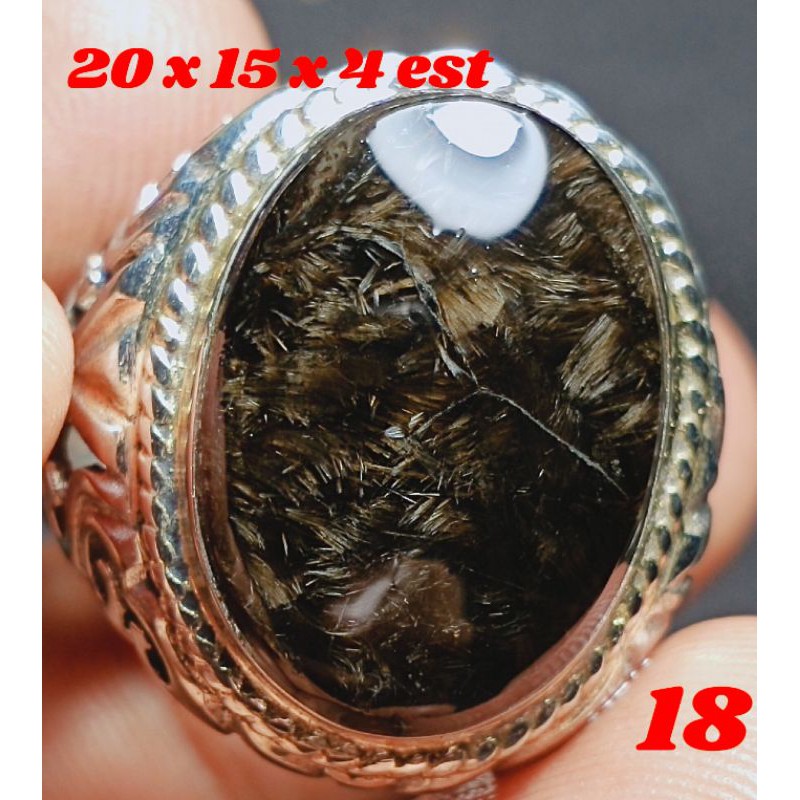 BATU AKIK BULU MACAN LUMAJANG