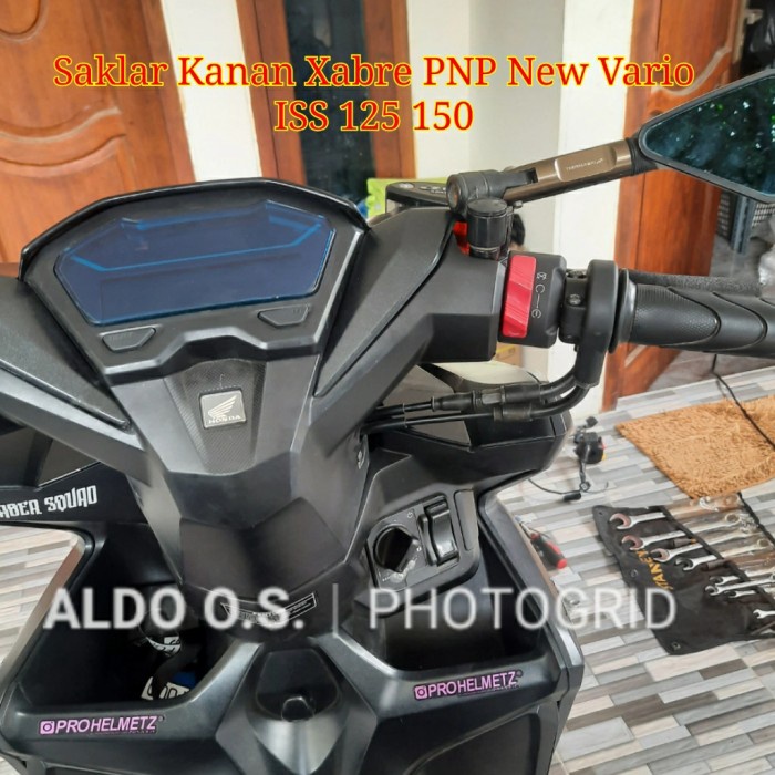 Holder Saklar Kanan Xabre Ori Ygp Pnp New Vario Iss 125 150