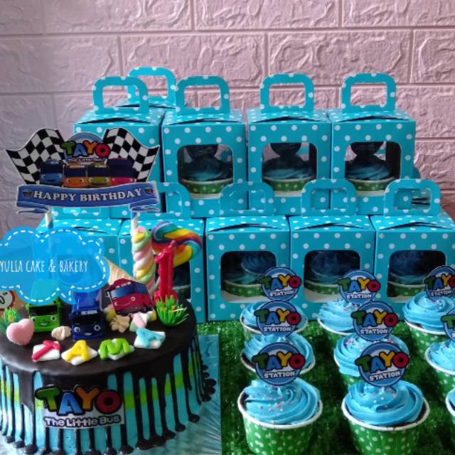 

Paket kue dan cupcake box