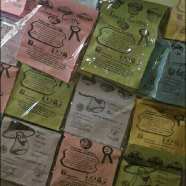 

Jamur Crispy kemasan mini 20 gr