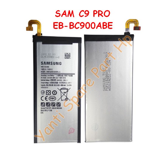 Baterai Samsung C9 Pro BC900ABE Original New