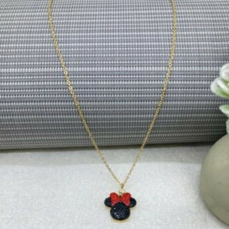 GG Kalung Mickey Titanium